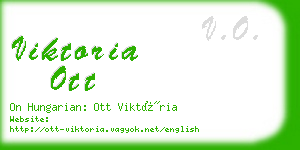 viktoria ott business card